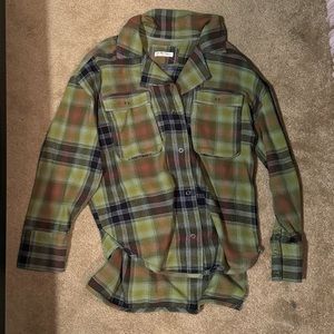 Free People Oversized Flannel